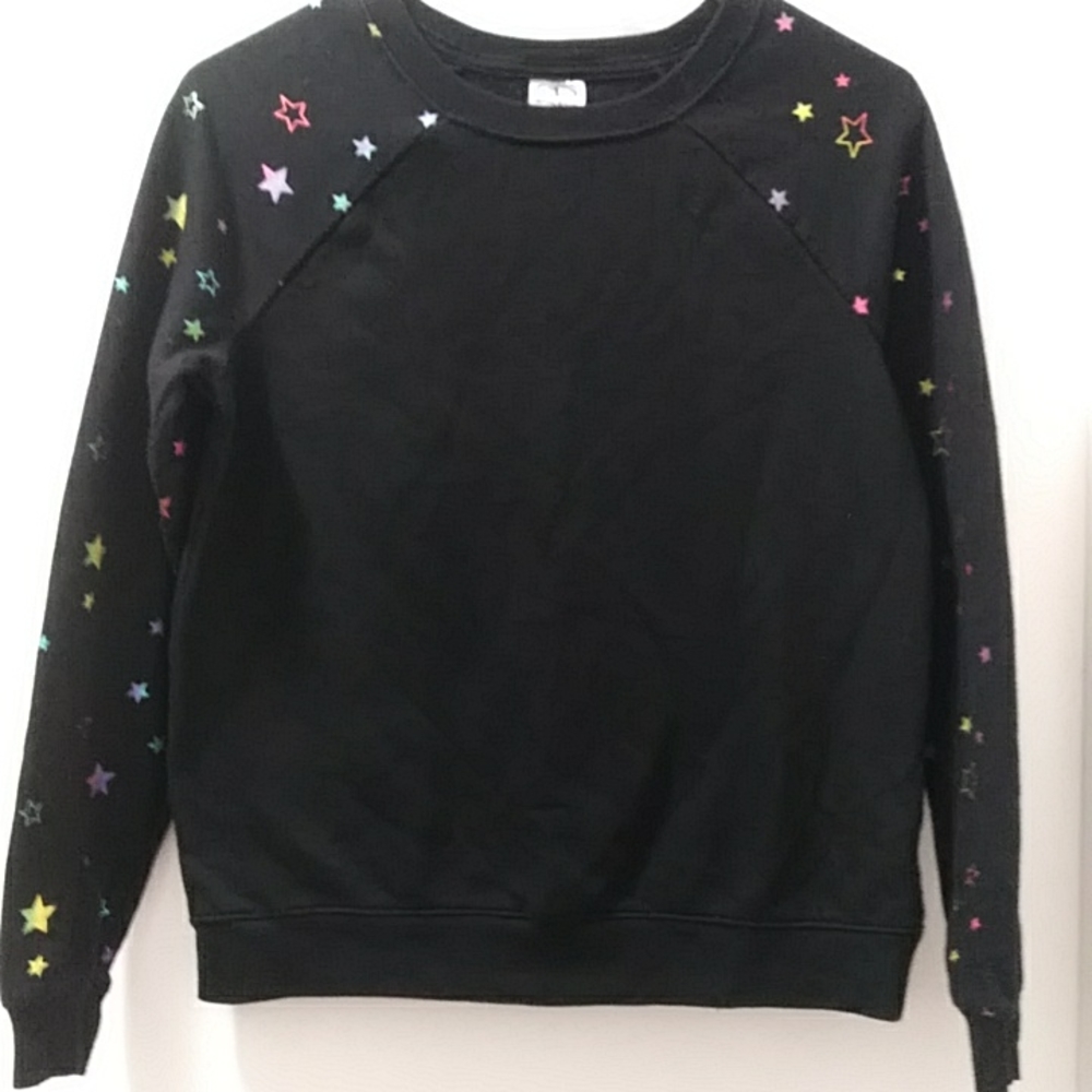 Brand: Athletic    Size: XL/XG     Color: Black with Rainbow Stars